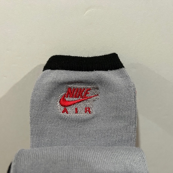 Jordan, Kids Crew Socks, Red, Black & Grey, 2 Pack - Picture 4 of 6